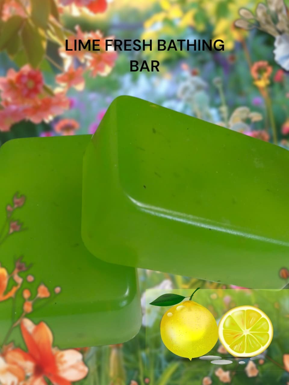 Natural Lime Bathing Bar