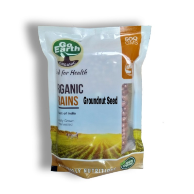 Go Earth Organic Groundnut Seed (500gms)