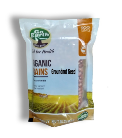 Go Earth Organic Groundnut Seed (500gms)