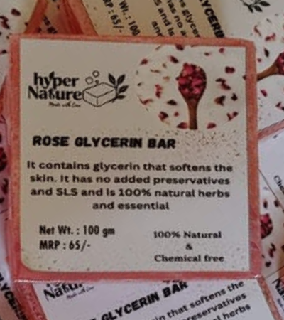 Rose Glycerin Bar